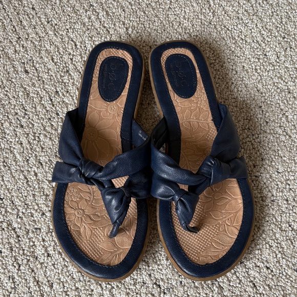b.o.c. Shoes - B.O.C. Women's Dark Blue and Tan Sandals